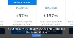 Your Helium 10 Review 2026 The Complete Unbiased Guide