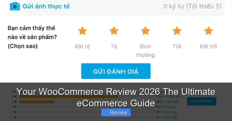 Your WooCommerce Review 2026 The Ultimate eCommerce Guide